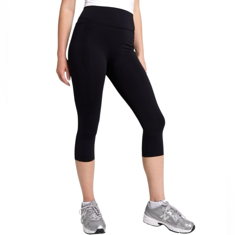 Calia Stay Powerful Black Capri Knee Leggings for Women S